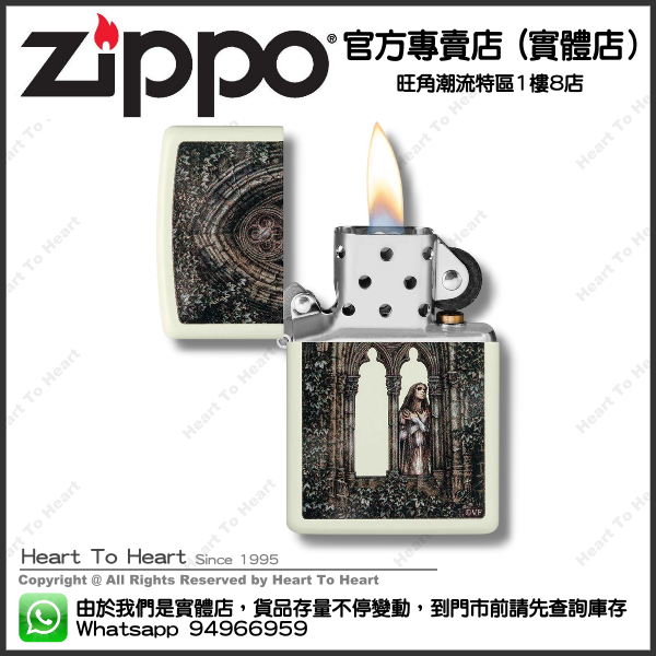 Zippo打火機官方專賣店 美國版夜光系列 贈送專業雷射刻名刻字 ( 購買前 請先Whatsapp:94966959查詢庫存 ) model : 49836