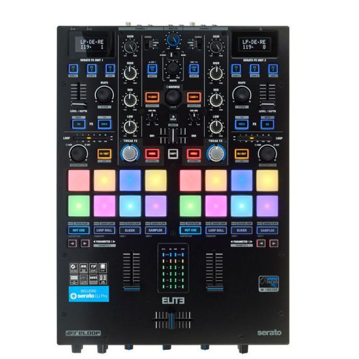 Reloop ELITE 專業2聲道 DVS Battle Mixer