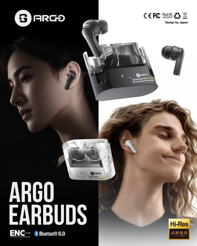 ARGO Earbuds 藍牙6.0 真無線耳機 EL-GT8