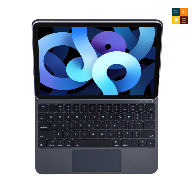iPad 11吋 / 10.9吋 (第十代) 磁吸背光鍵盤保護套 (2025型號適用) - 無延遲靜音按鍵