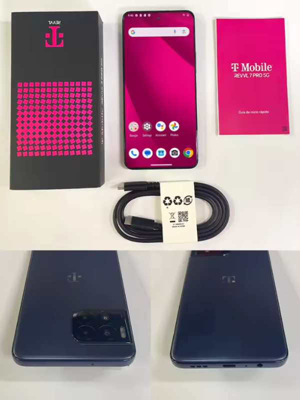 全新T-Mobile REVVL 7 Pro 5G   ８＋２５６GB