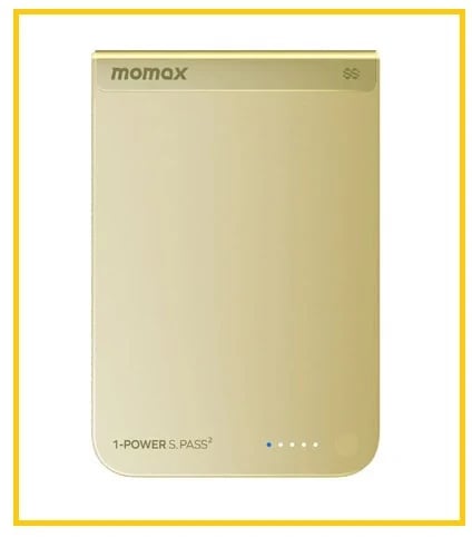 (CCC認證+半固態電池) MOMAX 1-Power S.Pass² 10000mAh 磁吸流動電源 [IP163Q22]