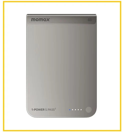 (CCC認證+半固態電池) MOMAX 1-Power S.Pass² 10000mAh 磁吸流動電源 [IP163Q22]