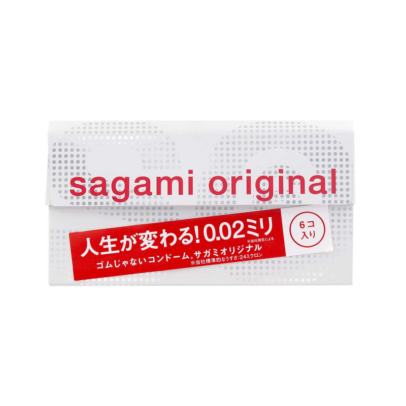 Sagami Original 相模原創 0.02 (第二代) 6 片裝 PU 安全套