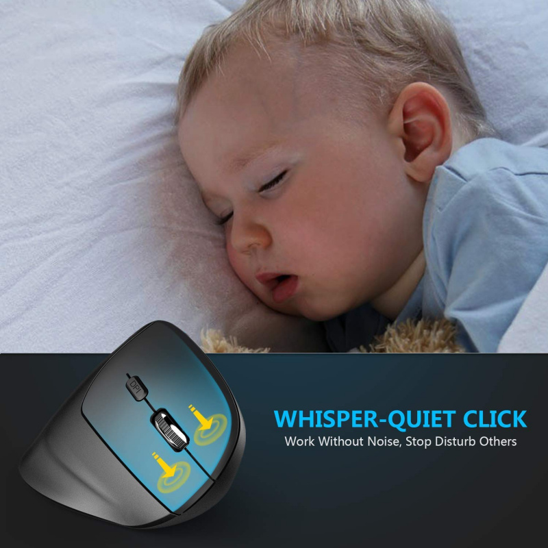 iClever Ergonomic Wireless Vertical Mouse WM-101