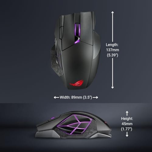 ROG Spatha X 無線電競滑鼠