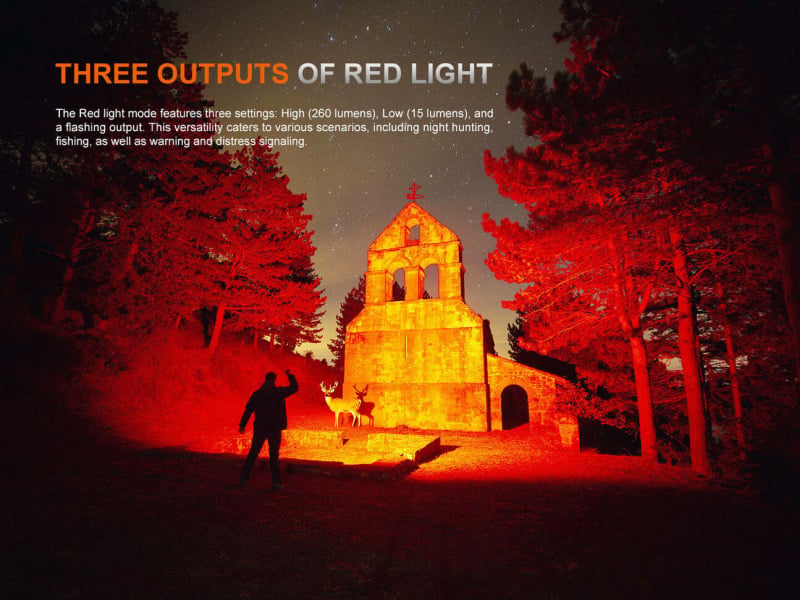 Fenix TK35R RED 4x SFT25R + 紅光 LED 5800lm 610米 電筒