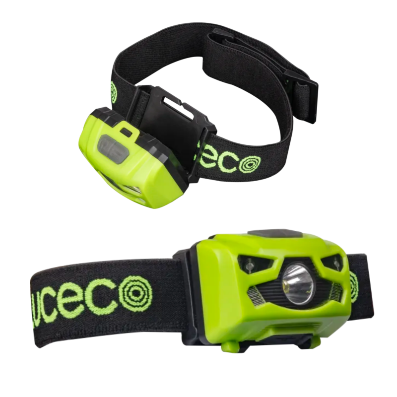LUCeCO - 英國品牌 專業感應 LED 頭燈 Type-C充電 IP65防水 170流明 紅光警示 LILH17P65 香港代理