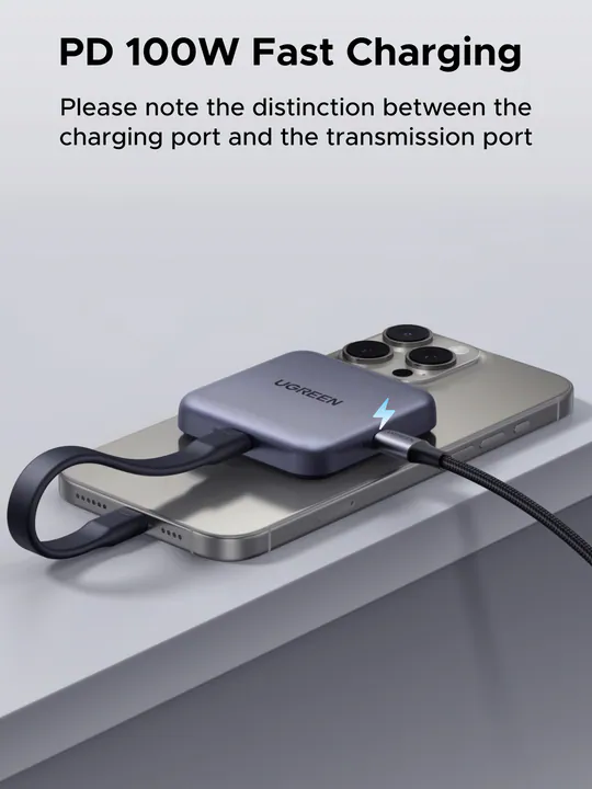 Ugreen 綠聯 CM898 3-in-1 Magnetic USB-C Card Reader 讀卡器 65095