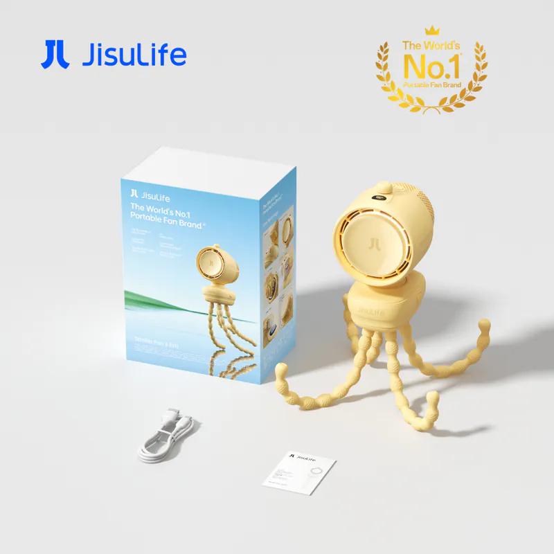 Jisulife 幾素 Stroller Fan 3 「八爪魚腳」多功能可拆式風扇
