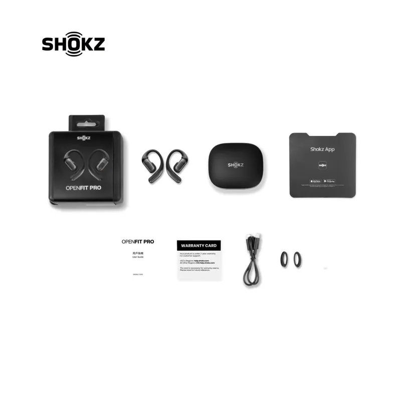 Shokz OpenFit Pro【全新旗艦級】超級雙單元開放式濾噪耳機 T010
