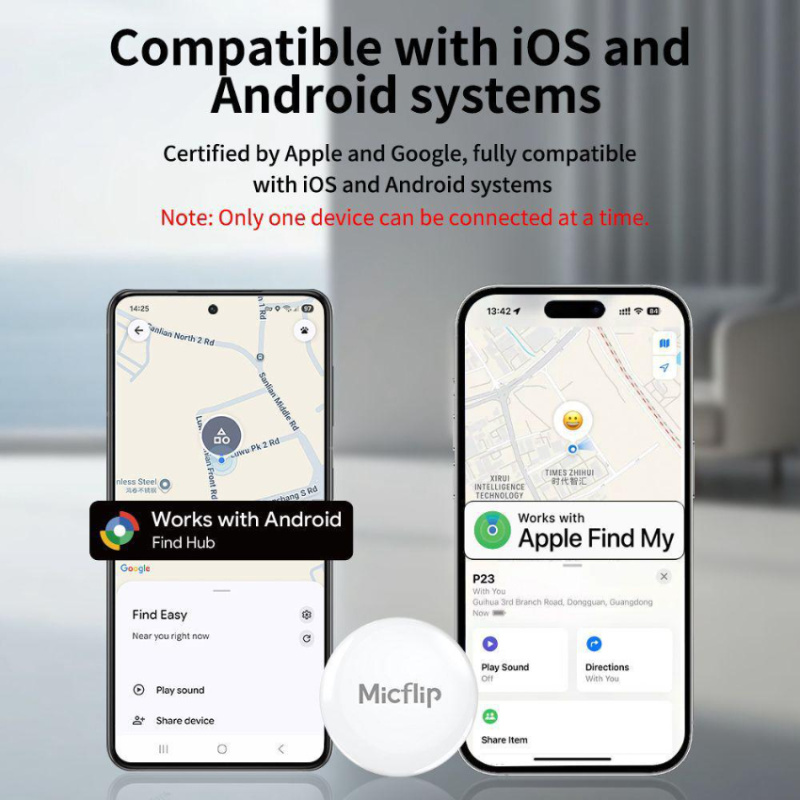 Micflip Anti-Loss Smart Tag P23 Android/iOS兼用 智能追蹤器