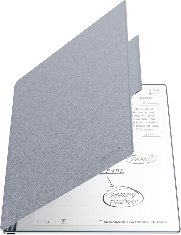 Penstar eNote 2 – 最白的紙質平板電腦 | 10.3英寸 300 PPI 純筆式電子墨水屏書寫平板電腦，數位筆記本，包含保護套和兩支B5筆  香港行貨 一