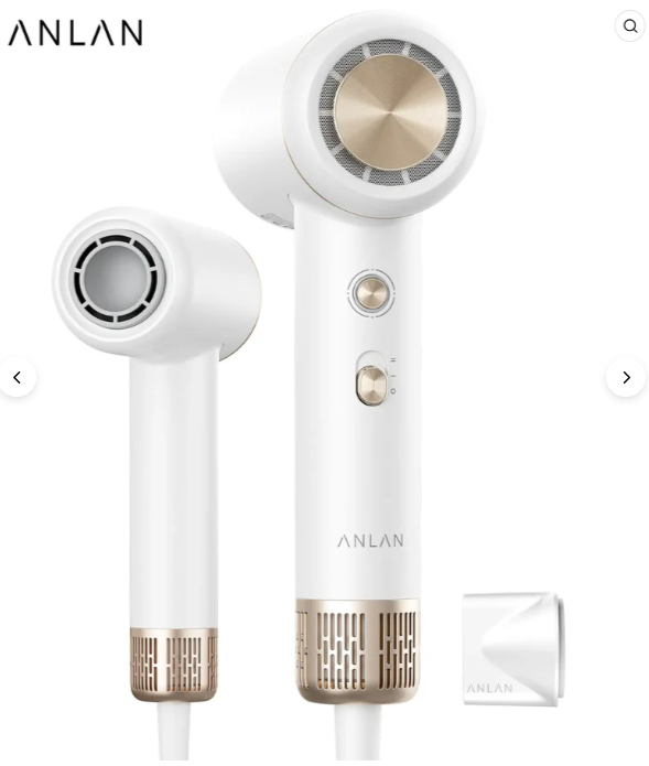 ANLAN - 2億負離子奇蹟造型高速風筒 ACFJ41 免運費