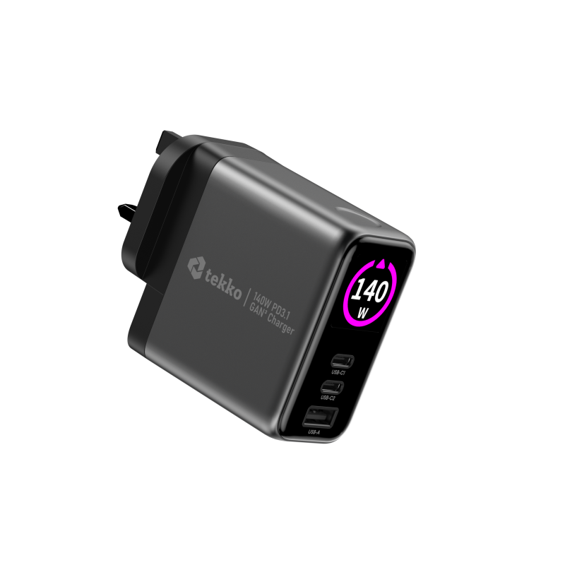 Tekko 140W PD3.1 GaN³ 快速充電器 PDC140S