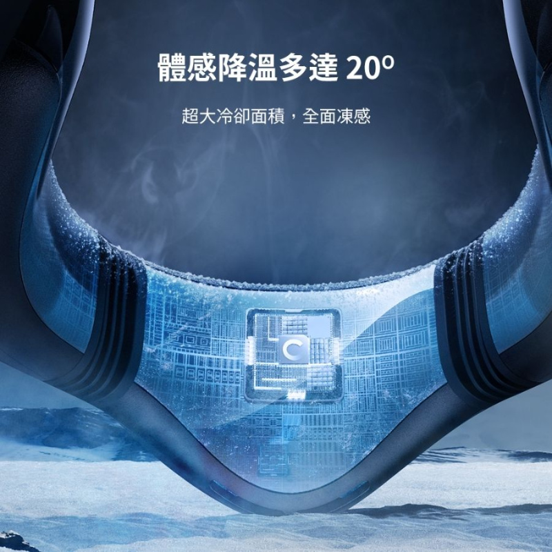 [全港免運] TORRAS 圖拉斯 Coolify Cyber Fold 便攜掛頸式冷暖氣機