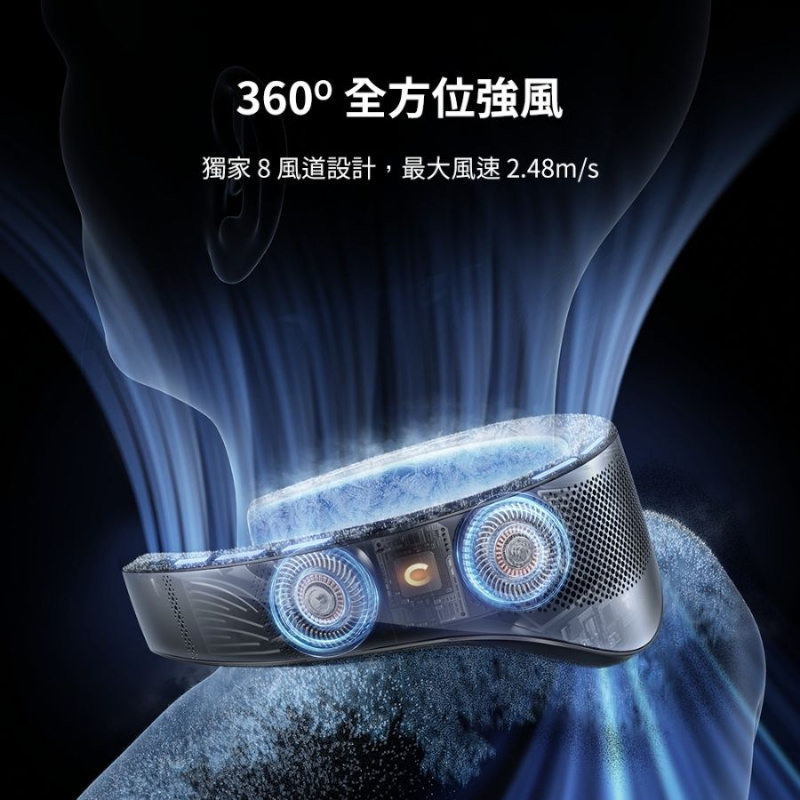 [全港免運] TORRAS 圖拉斯 Coolify Cyber Fold 便攜掛頸式冷暖氣機