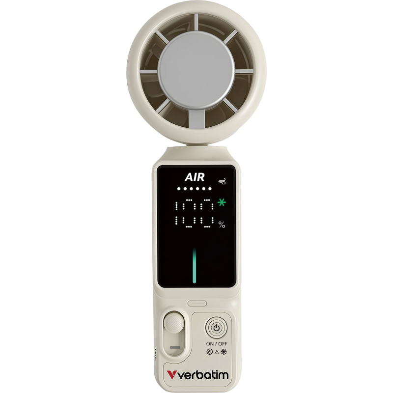 Verbatim Cool 'n' Go 手持風扇 – Ice Touch Pro 32348 白色 / 32349 黑色 Verbatim Cool 'n' Go 手持風扇 – Ice Touch Pro 32348 白色 / 32349 黑色