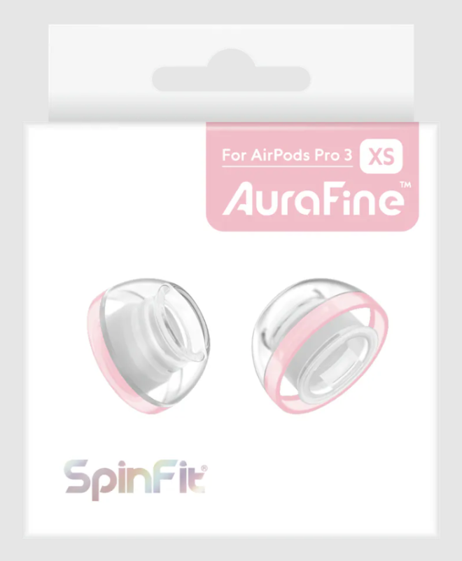 SpinFit AuraFine 矽膠耳塞 (For Apple Airpods Pro 3) (1對) [6尺寸]