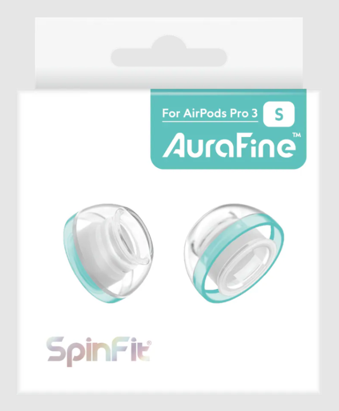 SpinFit AuraFine 矽膠耳塞 (For Apple Airpods Pro 3) (1對) [6尺寸]