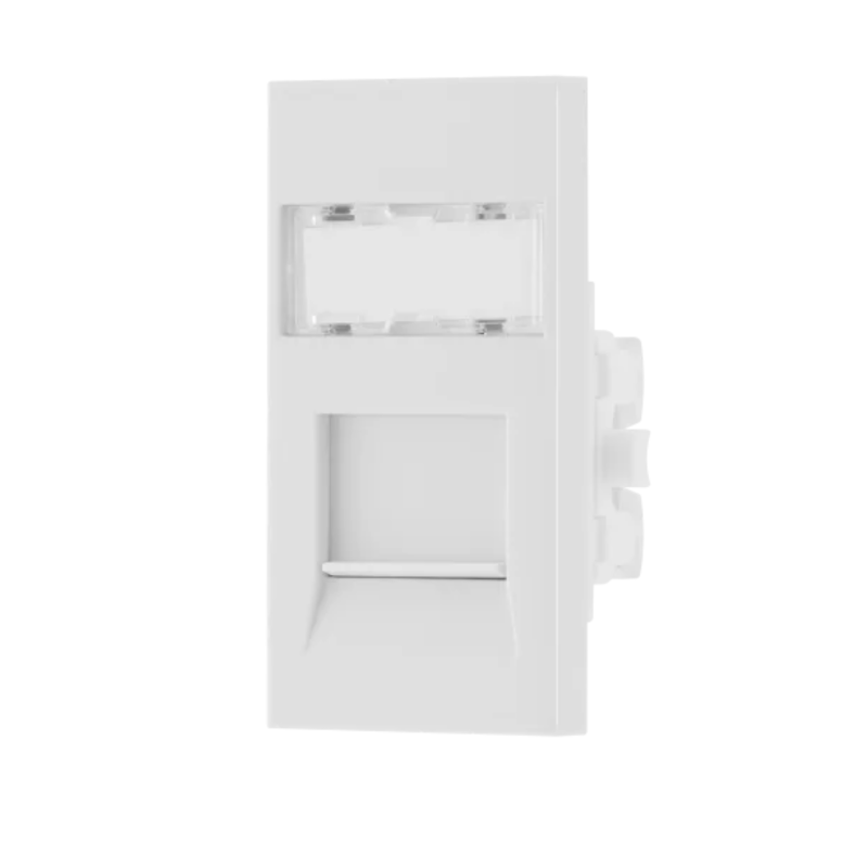 BRITISH GENERAL - 英國品牌 PCDCLEMS2W + EMRJ45C6W + EMNSTVW  乙太網路及電視系統組件 白色