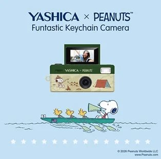 Yashica x Peanuts Funtastic Keychain Camera (Snoopy's Summit) 迷你數碼相機 YAS-FASMNC-P1