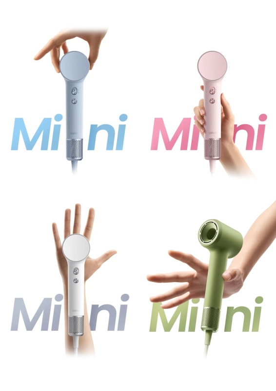 Laifen - Mini 負離子高速風筒 (附送標準順滑風嘴/ 便攜收納包) (多色) Laifen - Mini 負離子高速風筒 (附送標準順滑風嘴/ 便攜收納包) (多色)