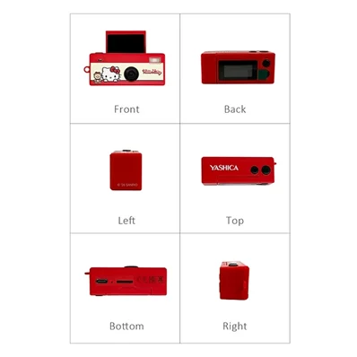 YASHICA x Hello Kitty Funtastic Keychain Camera (Classic Hello Kitty) YAS-FASMNC-K1