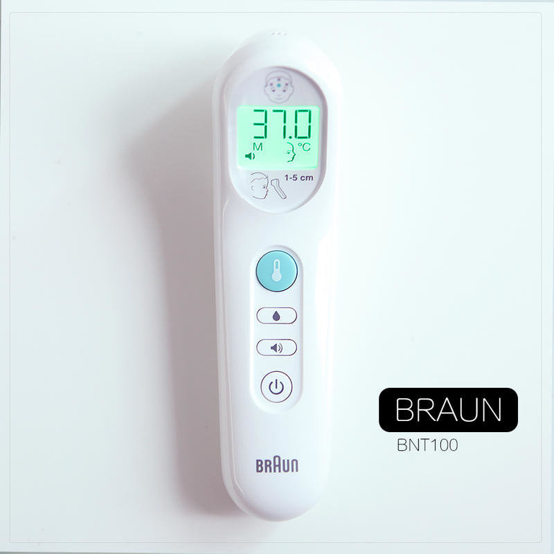 Braun 百靈牌 紅外線免接觸 1秒體溫計 BNT100 (嬰幼兒合用)
