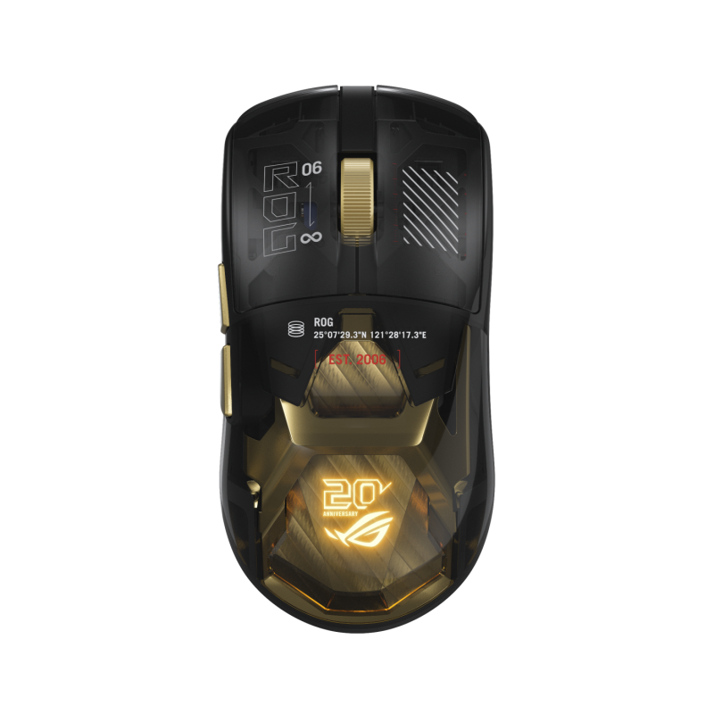 ROG Harpe II Extreme Edition 20 三模無線電競滑鼠(20周年紀念版) ROG Harpe II Extreme Edition 20 三模無線電競滑鼠(20周年紀念版)