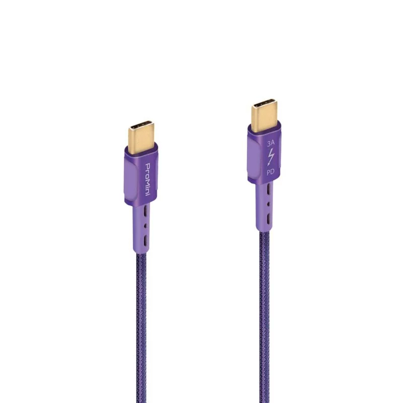 ProMini Type-C to Type-C 快充銅製PD 數據傳輸線 CBCC18