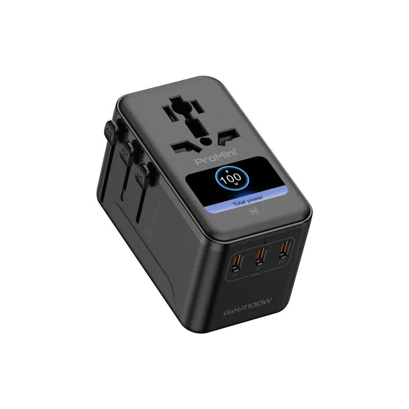Magic-Pro ProMini BTA100P UI 彩屏 100W GaN 旅行快速充電插座
