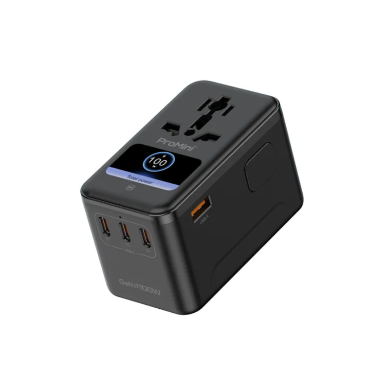 Magic-Pro ProMini BTA100P UI 彩屏 100W GaN 旅行快速充電插座