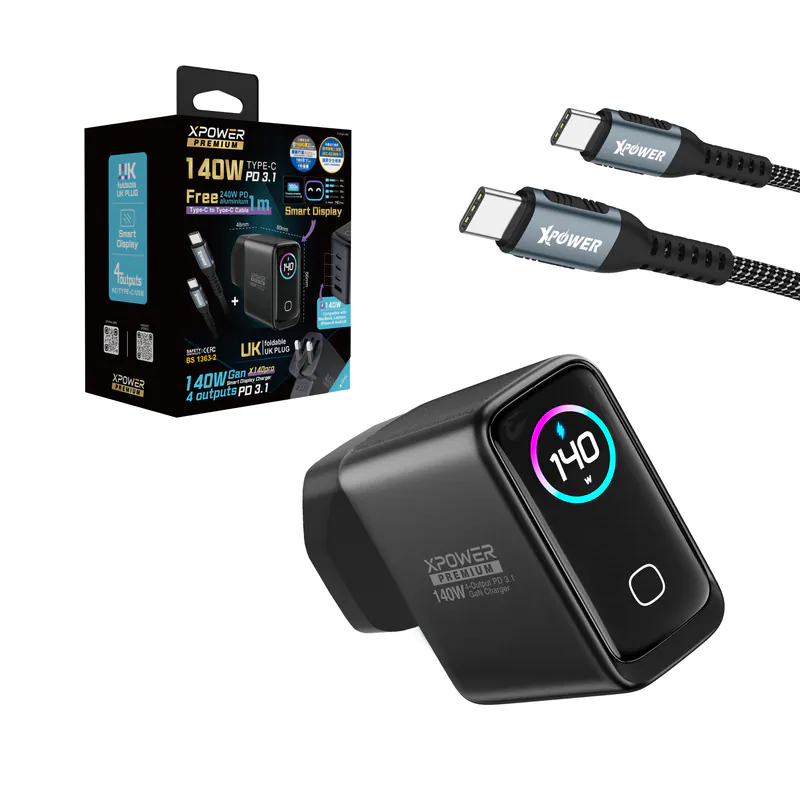 XPower Premium X140Pro 140W GaN 充電器 X140 XPower Premium X140Pro 140W GaN 充電器 X140