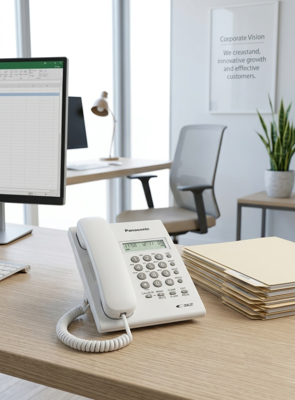Panasonic - 有線電話 來電顯示  KX-TSC73