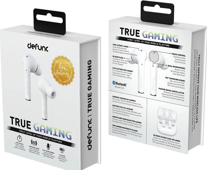 Defunc True Gaming 獨特環迴立體聲電競真無線藍牙耳機