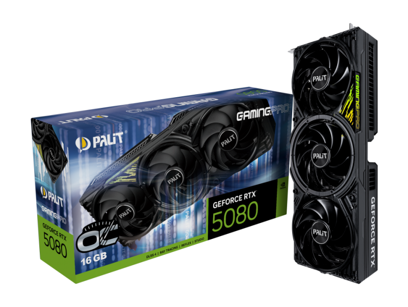 Palit GeForce RTX™ 5080 Gaming Pro OC 16GB GDDR7  ( FPS / CASH $13280)