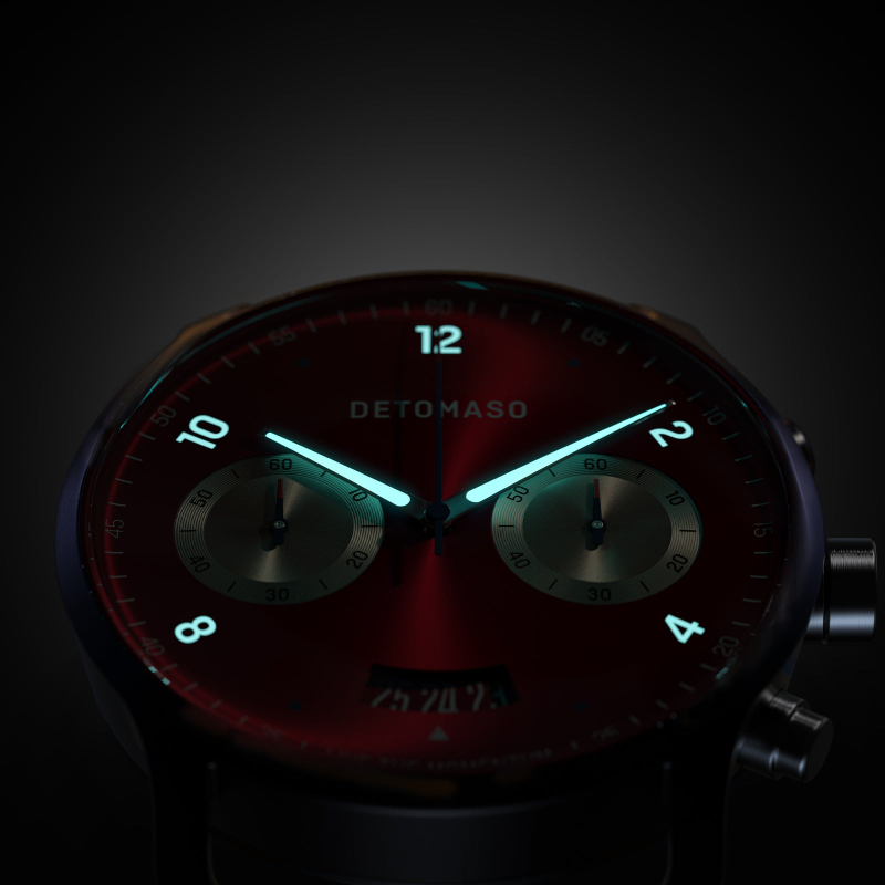 德國DETOMASO, SORPASSO CHRONOGRAPH, MACCHINA BLUE