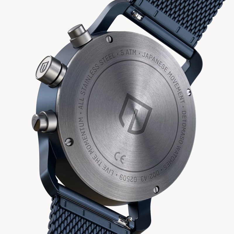 德國DETOMASO, SORPASSO CHRONOGRAPH, MACCHINA BLUE