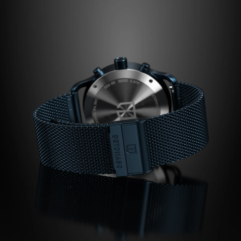 德國DETOMASO, SORPASSO CHRONOGRAPH 計時碼錶, VELOCITÀ BLUE GREEN