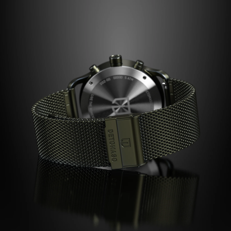 德國DETOMASO, SORPASSO CHRONOGRAPH計時碼錶, VELOCITÀ OLIVE