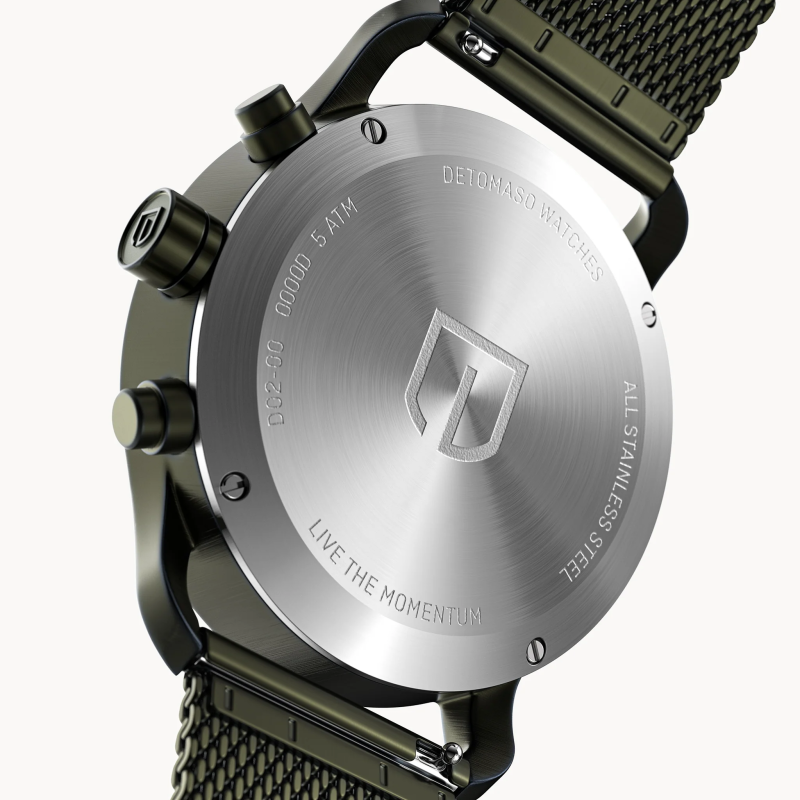德國DETOMASO, SORPASSO CHRONOGRAPH計時碼錶, VELOCITÀ OLIVE