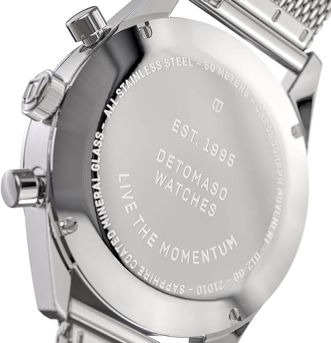 德國DETOMASO, ARMONIA Women's Pink Chronograph計時碼錶