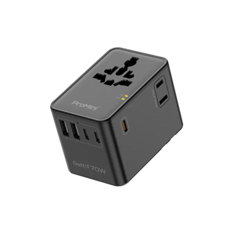 ProMini BTA70 8合1 PD3.0 GaN 70W 旅行插座