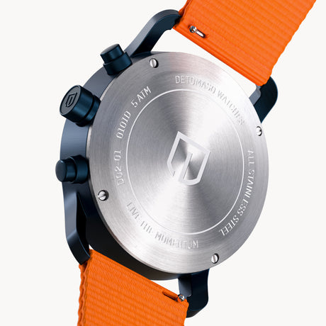 德國DETOMASO, SORPASSO CHRONOGRAPH 計時碼錶 VELOCITÀ BLUE ORANGE