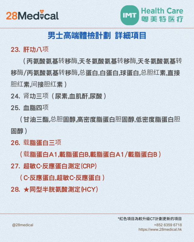 大灣區高端體檢-粵美特醫療男士高端計劃