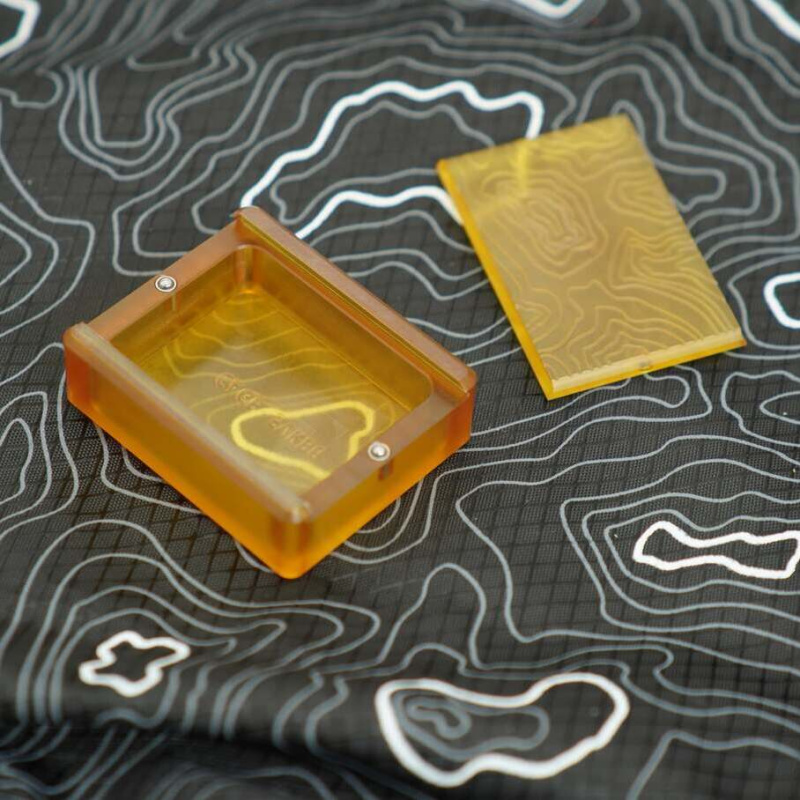 Ultem 地圖紋 收納盒 藥盒