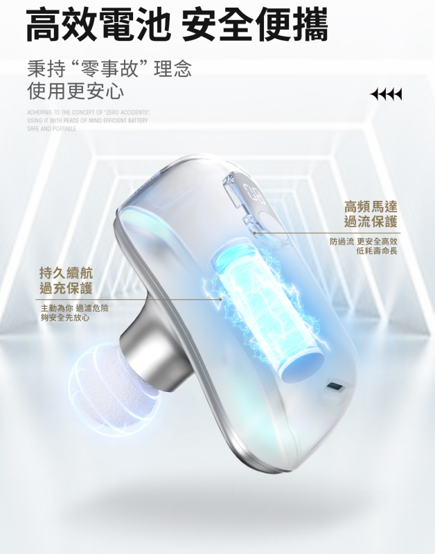 Kusa M10 Pro 掌上強力按摩槍 Matt White (M10_PRO)