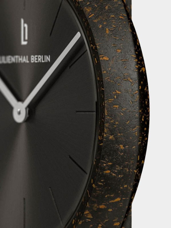 德國Lilienthal Berlin Coffee Watch環保再生 咖啡錶–Dark Mesh