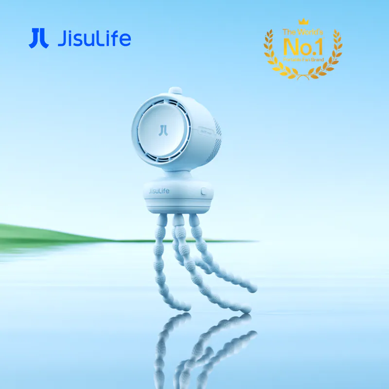 JisuLife Stroller Fan 3 多功能可拆式風扇 - 八爪腳款 (藍/黃兩色)